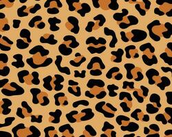 leopardo Stampa modello senza soluzione di continuità sfondo e stampa o casa decorare e di più. vettore