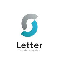 lettera S logo vettore modello. creativo S lettera iniziale logo design