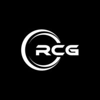 rcg logo disegno, ispirazione per un' unico identità. moderno eleganza e creativo design. filigrana il tuo successo con il Impressionante Questo logo. vettore