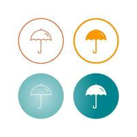 icona vettore ombrello