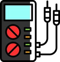 voltmetro vettore icona design