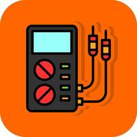 voltmetro vettore icona design