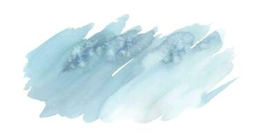 blu spazzola dipinto acquerello astratto sfondo vettore