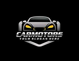 vettore di logo di trasporto di veicoli per auto
