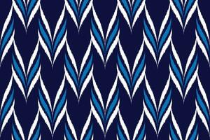 senza soluzione di continuità kasuri modello nel tribale, popolare ricamo. etnico astratto ikat arte. geometrico arte ornamento Stampa. design per tessuto, abbigliamento, moquette, carta da parati, avvolgimento, copertina, sfondo vettore