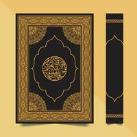 santo Corano sharif copertina design vettore