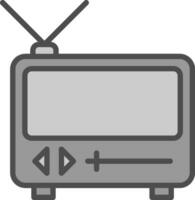 televisione vettore icona design