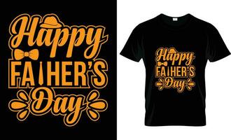 contento Il padre di giorno motivazionale divertente citazioni tipografia regalo papà maglietta design e vettore grafico modello eps file.