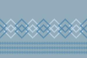 etnico ikat tessuto modello geometrico stile.africano ikat ricamo etnico orientale modello blu sfondo. astratto,vettore,illustrazione.trama,abbigliamento,cornice,decorazione,tappeto,motivo. vettore