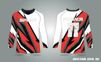 astratto strutturato gli sport maglia design maglietta per da corsa, calcio, gioco, motocross, Ciclismo. modello vettore design modello.