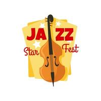 jazz musica Festival, vivere gruppo musicale concerto fest icona vettore