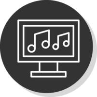 musica vettore icona design