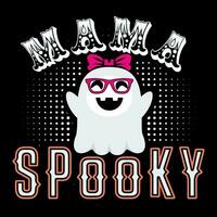divertente Halloween maglietta citazioni design contento Halloween vettore, zucca, strega, sinistro, fantasma, silhouette vettore