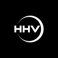 hv logo disegno, ispirazione per un' unico identità. moderno eleganza e creativo design. filigrana il tuo successo con il Impressionante Questo logo. vettore