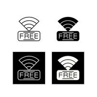 gratuito Wi-Fi vettore icona