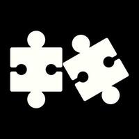 puzzle gioco vettore icona