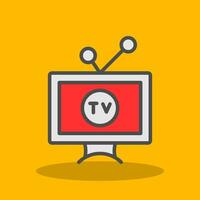 televisione vettore icona design