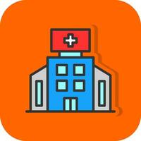 ospedale vettore icona design