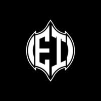 et lettera logo. et creativo monogramma iniziali lettera logo concetto. et unico moderno piatto astratto vettore lettera logo design.