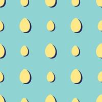 seamless con le uova di Pasqua vettore