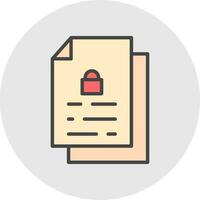 documento vettore icona design