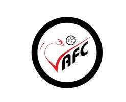 valenciennes fc logo club simbolo ligue 1 calcio francese astratto design vettore illustrazione