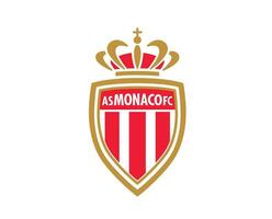 come monaco club simbolo logo ligue 1 calcio francese astratto design vettore illustrazione