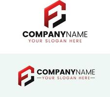 creativo monogramma lettera fpc logo design vettore