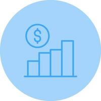 statistiche vettore icona