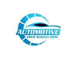 auto auto commerciante logo emblema. gli sport auto silhouette icona. il motore veicolo concessionaria distintivo. settore automobilistico showroom box auto cartello. vettore illustrazione.