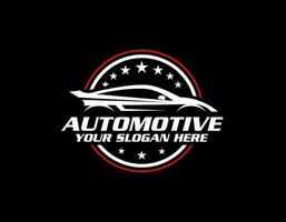 auto servizio logo modello, Perfetto logo per attività commerciale relazionato per settore automobilistico industria vettore