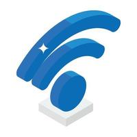 concetti di segnali wifi vettore