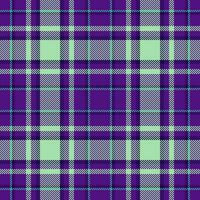 plaid sfondo tessuto di vettore dai un'occhiata senza soluzione di continuità con un' tartan modello tessile struttura.