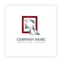 moderno lettera r vettore design per rosso e bianca pendenza aziendale identità logo. adatto per ispirazione loghi e azienda loghi.