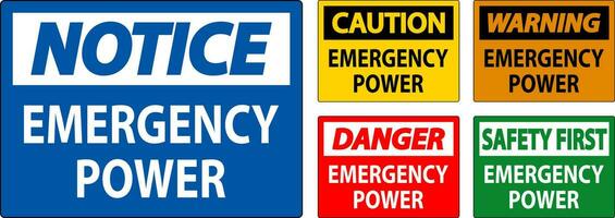 Pericolo cartello emergenza energia vettore