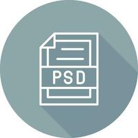 PSD file vettore icona