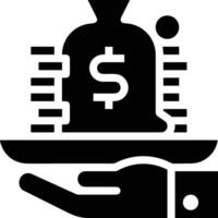 banca finanza icona simbolo vettore Immagine. illustrazione di il moneta scambio investimento finanziario Salvataggio banca design Immagine