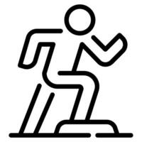 aerobico danza icona illustrazione vettore