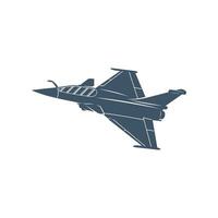 militare aereo vettore illustrazione design. combattente getti logo design modello.