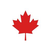 vettore Canada bandiera icona isolato su bianca sfondo