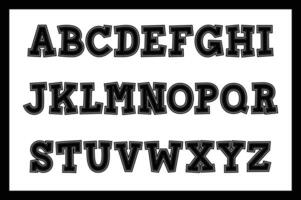 versatile collezione di super punto alfabeto lettere per vario usi vettore