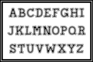 versatile collezione di bambini scelta alfabeto lettere per vario usi vettore