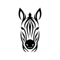 zebra logo vettore premio, pulire, moderno, semplice