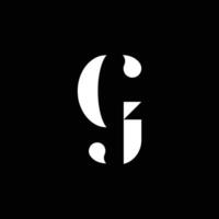 creativo lettera jc elemento logo design vettore