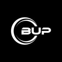 bup logo disegno, ispirazione per un' unico identità. moderno eleganza e creativo design. filigrana il tuo successo con il Impressionante Questo logo. vettore