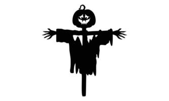 Halloween grafico raccapricciante clipart arte design. fantasma design. vettore