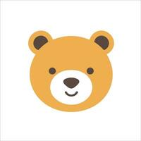 Questo carino orso logo nel vettore illustrazione Aggiunge un' toccare di fascino e cordialità per qualunque design progetto.