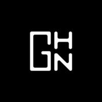ghn lettera logo vettore disegno, ghn semplice e moderno logo. ghn lussuoso alfabeto design