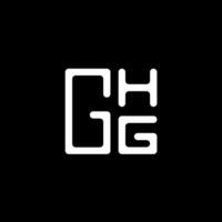 ghg lettera logo vettore disegno, ghg semplice e moderno logo. ghg lussuoso alfabeto design