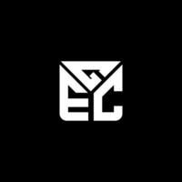 gec lettera logo vettore disegno, gec semplice e moderno logo. gec lussuoso alfabeto design